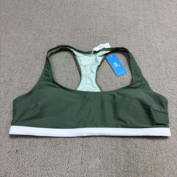 Cupshe Swimsuit Top Green Women’s Size Large NWT - Picture 7 of 11